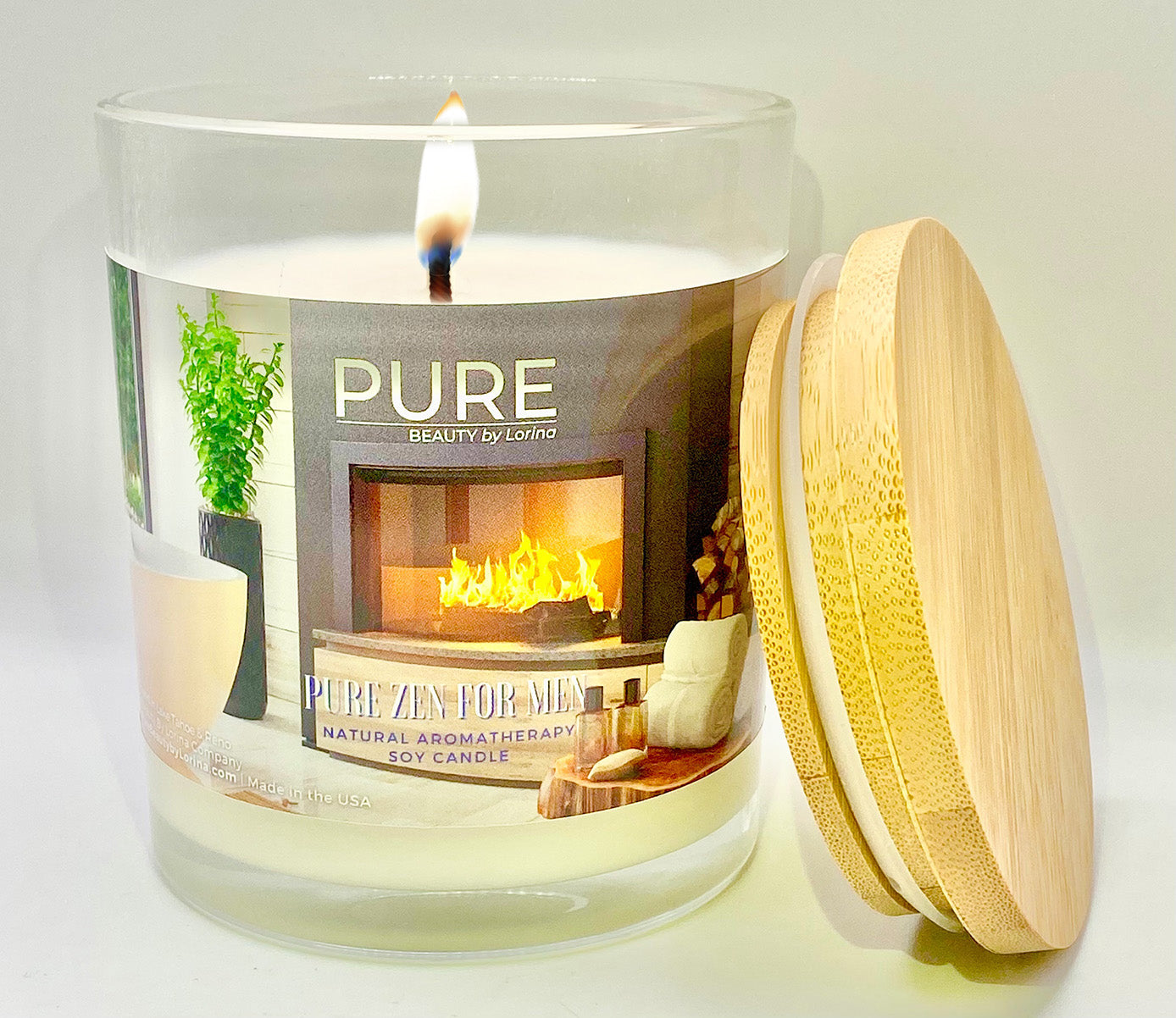 NEW! PURE Candle  Zen For Men