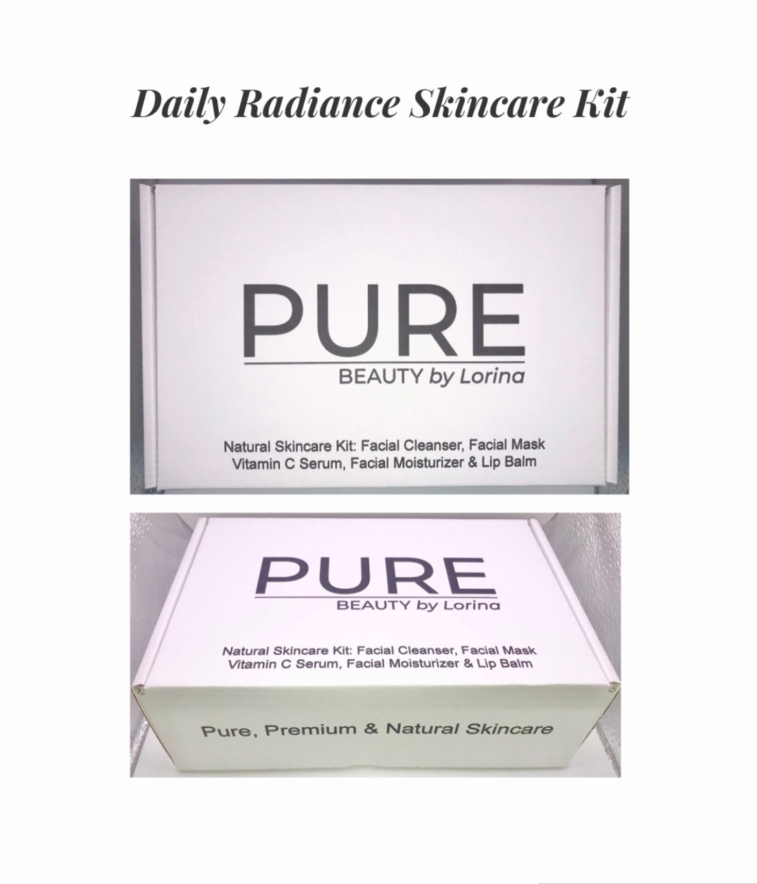 PURE Beauty Skincare Kit | Soothe & Nourish